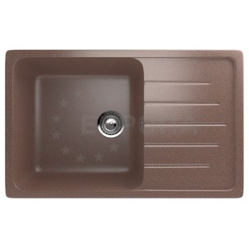 Мойка ULGRAN Classic U-400-307 Терракот