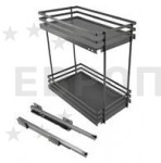 KITforKIT Бутылочница в секц. 300 плоский прут с ДОВОДЧИКОМ