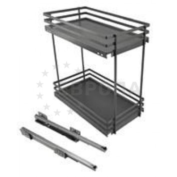 KITforKIT Бутылочница в секц. 300 плоский прут с ДОВОДЧИКОМ