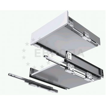 KITForKIT BOY Направляющие скрытого монтажа с 3D регулировкой 300мм 04B.01.012S3-3D KITForKIT BOY Направляющие скрытого монтажа с 3D регулировкой 300мм 04B.01.012S3-3D