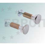 LINCOS держатель для стекла на ДСП 8.01 D12mm/S4-5mm/S (ДСП) 16mm